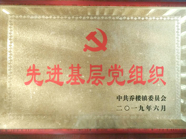 鄭州建新獲得“基層黨組織”榮譽獎